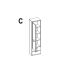 БРВ Doorset шкаф 1D2S