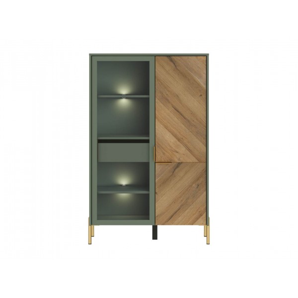 БРВ Siena шкаф REG1W1D/140 с подсветкой
