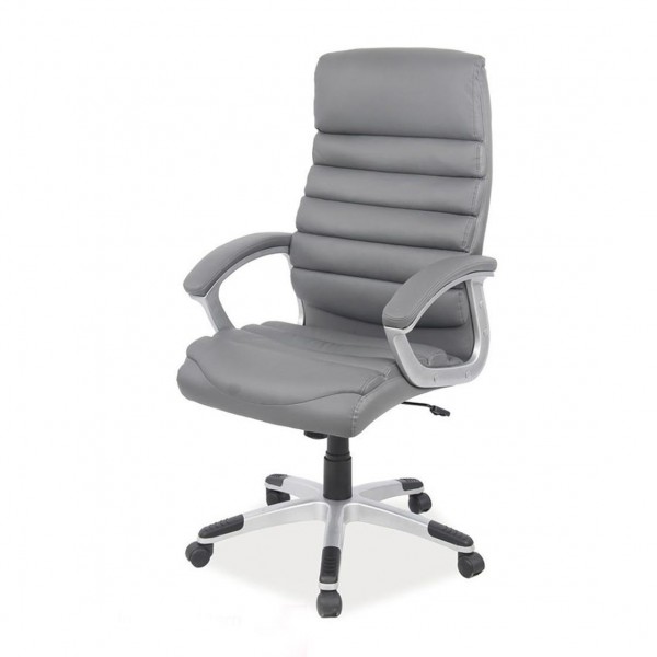 Кресло офисное Signal Q-087 серый/хром